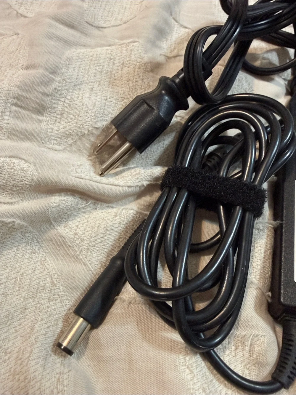 Dell Black Laptop AC Adapter with Barrel Plug